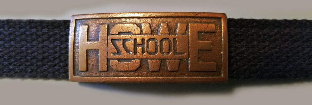 Howe Military School 1920s Buckle