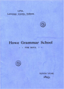 Howe Grammar School 1893