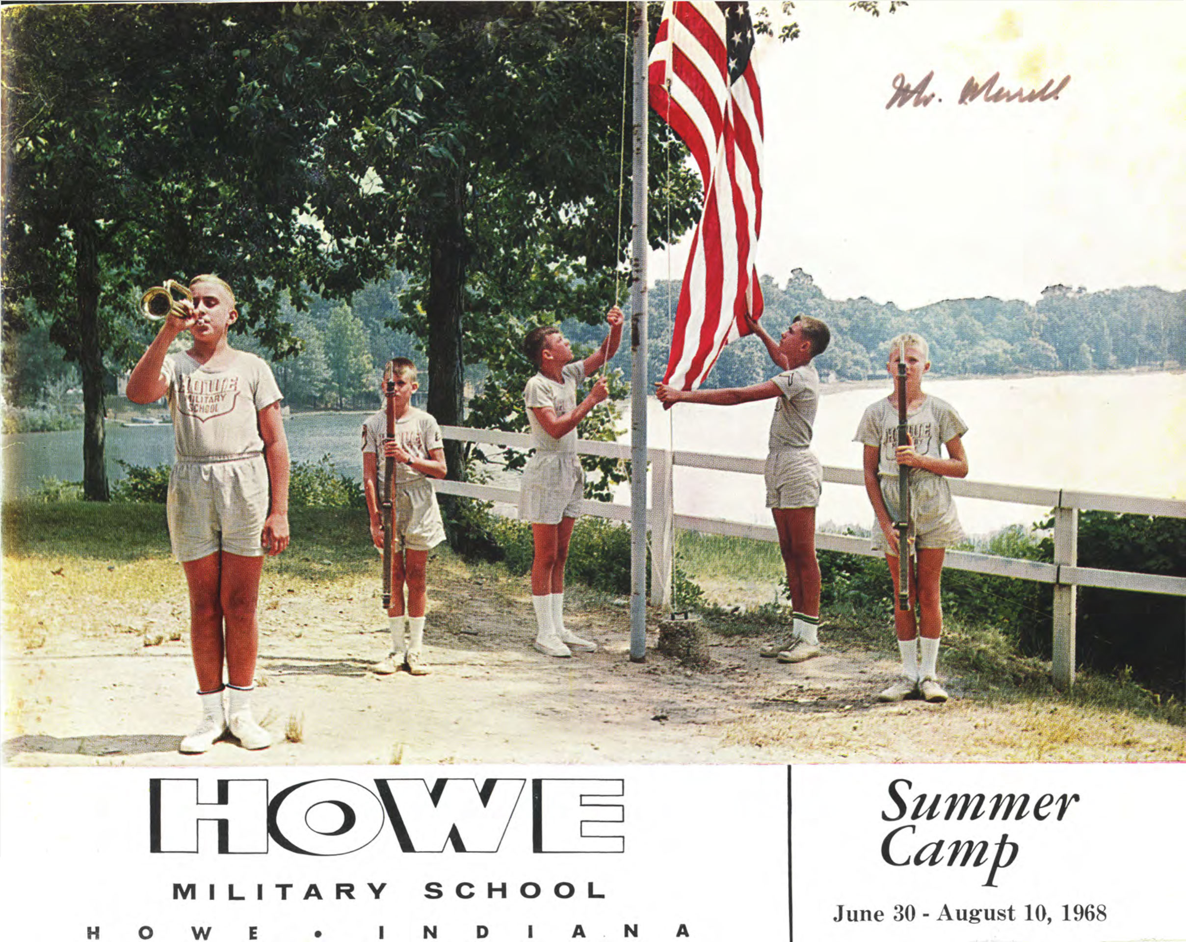 Howe Summer Camp June 30-August 10, 1968