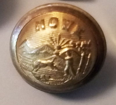 Howe Brass Button