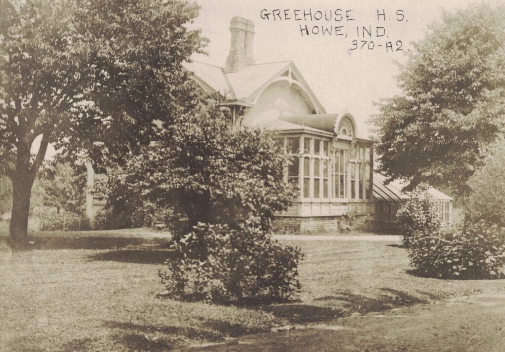 greenhouse at Howe
